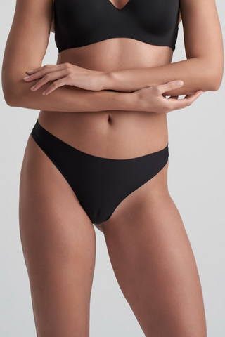 Bye Bra Uni Stretch Black Thong