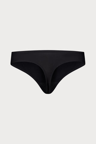 Black Uni Stretch Thong