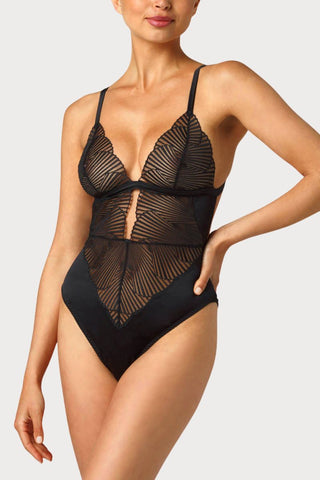 Coco de Mer Athena Brazilian Bodysuit - Naughty Knickers
