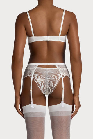 Coco de Mer Athena Brazilian Knicker Ivory