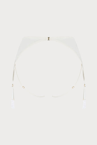 Coco de Mer Athena Open Suspender Knicker Ivory