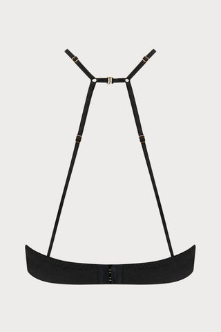 Coco de Mer Hera Quarter Cup Bra Black