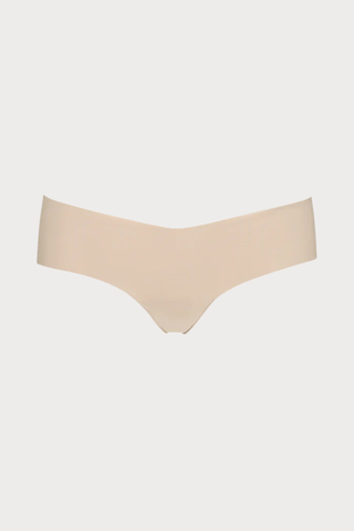 Commando Classic Solid Girl Short Beige, Size UK 16-20 - Naughty Knickers