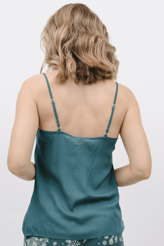 Cyberjammies Hannah Modal Camisole Green