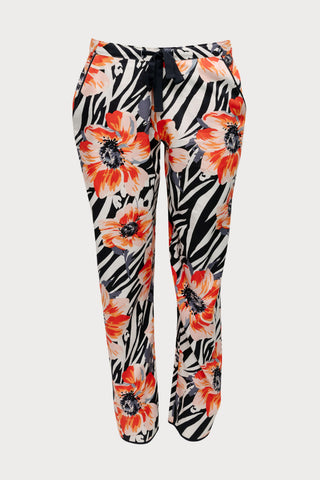 Nicole Animal Floral Print Pyjama Pants