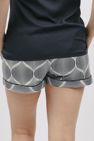 Cyberjammies Nicole Geo Print Shorts Cream Mix