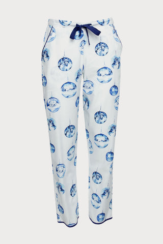 Riley Bauble Print Pyjama Pants, Size UK 14