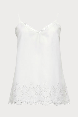 Saskia Embroidered Pyjama Camisole Top