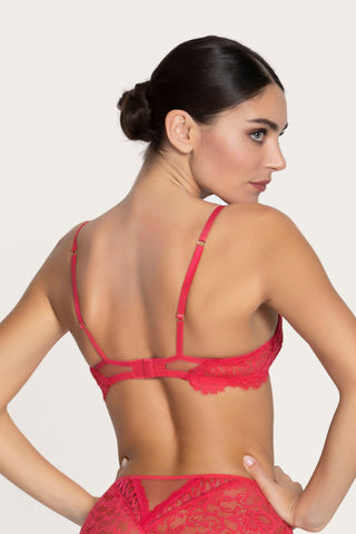 Lise Charmel Désirs de Venise Half Cup Bra Grenat