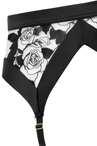 Dita Von Teese Rosabelle Suspender Belt Black