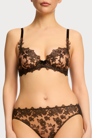 Dita Von Teese Rose Glambition Underwire Bra Black