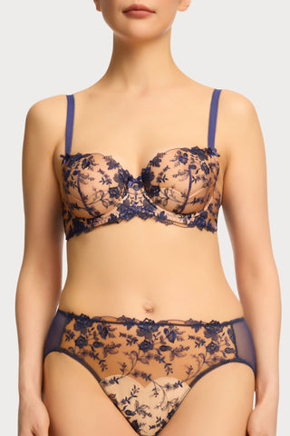 Victresse Balconette Bra in After Dark