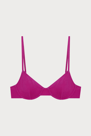 Maisie Underwired Bikini Top Pink