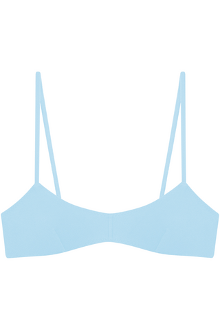 Dora Larsen Phoebe Wireless Bikini Top Blue