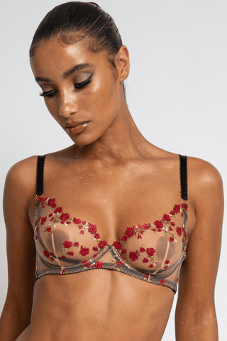 Edge o' Beyond Charlotte en Rouge Brilliant Bra