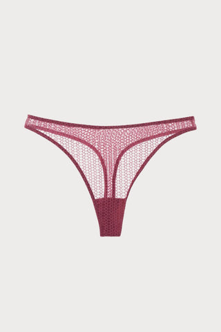 Else Honeycomb Thong