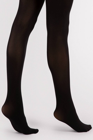 FiORE Sensual Twilight Crotchless Tights Black 40 Denier