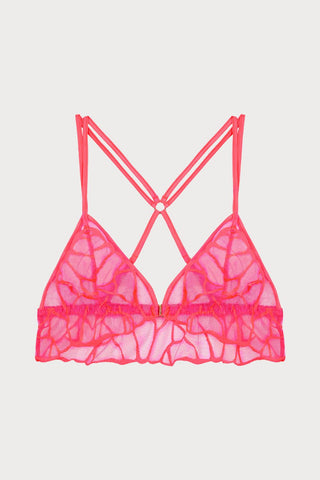Cleo Coral Boudoir Bra