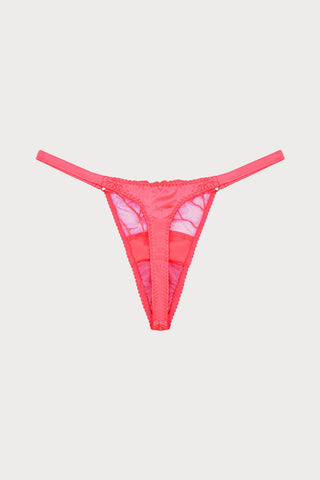 Cleo Coral Mini Thong