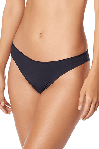 Huit Equivoque Black Thong EQUI-J10