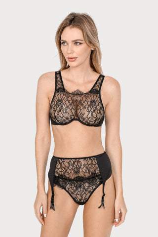 Jolidon French Connection Fantasy Bra Black