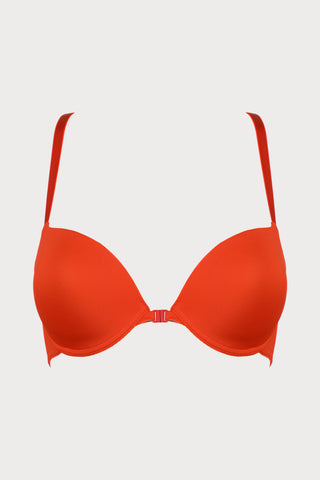 French Connection Push Up Bra in Bright Red (B & C cup sizes)