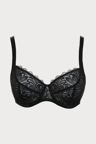 Hey Jude! Underwire Bra in Black