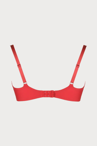 Hey Jude! Underwired Bra in Red