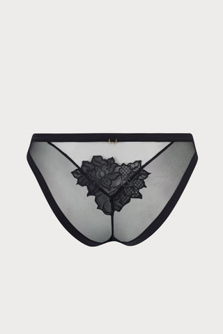 Adorable En Sexy Black Italian Brief, Size XS