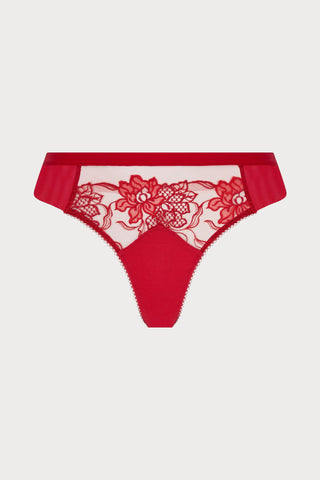 Adorable En Sexy Red Tanga