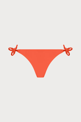 Ajourage Couture Papaya Tie Side Bikini Bottom