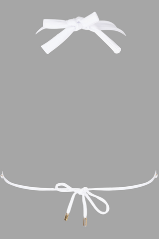 Lise Charmel White Triangle Bikini Top Classe Nautique