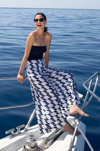 Lise Charmel Danse des Vagues Strapless Jumpsuit