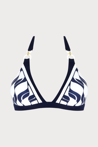 Danse des Vagues Triangle Bikini Top