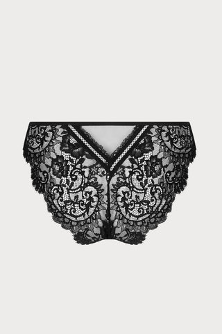 Désirs de Venise Black Italian Brief