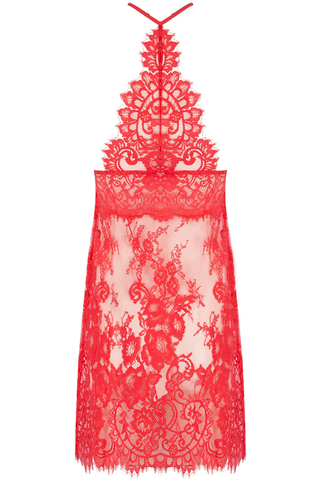 Désirs de Venise Red Lace Babydoll