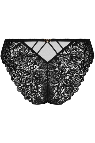 Diva Glamour Black Italian Brief