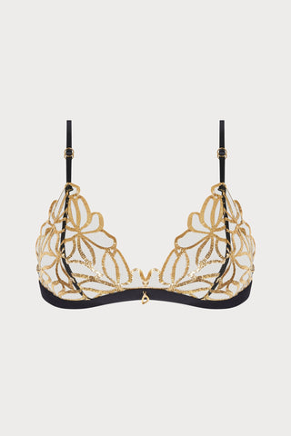 Eclats d’Or Non-Wired Triangle Bra