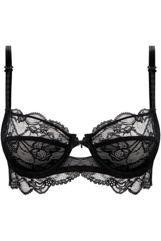 Lise Charmel Feerie Couture Half Cup Bra Black