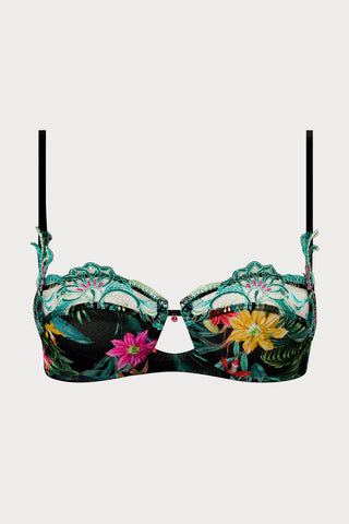 Fleurs Etoiles Half Cup Bra