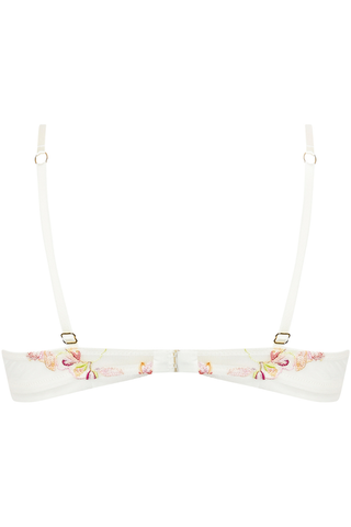Lise Charmel Folie d’Été Half Cup Bra - White Lingerie