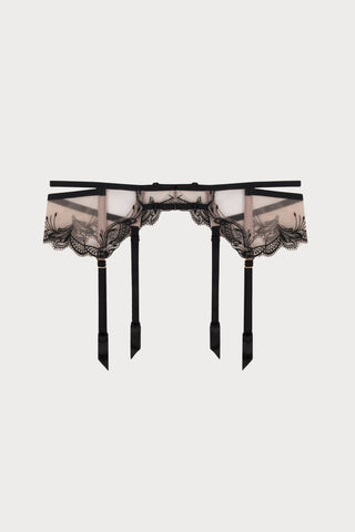 Follement Sexy Suspender Belt, Size L (UK 14)