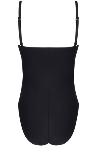 Black Strapless Swimsuit Lise Charmel Horizon Boreal