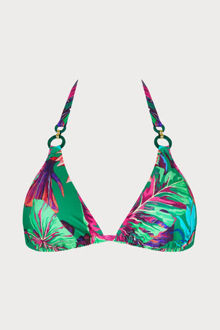 Paradis Sauvage Triangle Bikini Top, Size S (UK 10)