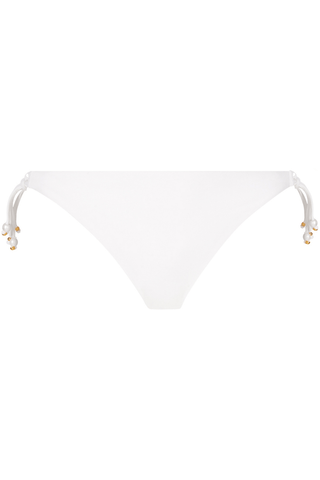 Lise Charmel Perles Nacrées Brazilian Bikini Bottom White