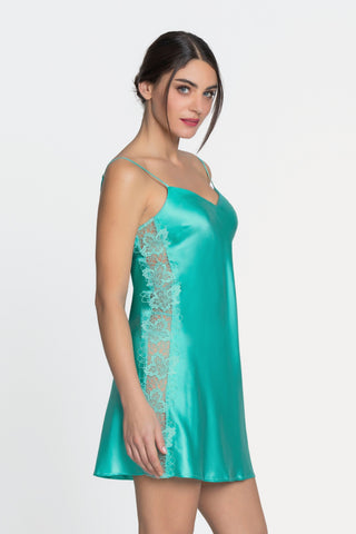 Lise Charmel Princesse Iris Night Dress Princesse Aqua
