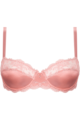 Lise Charmel Splendeur Soie Half Cup Bra Rose