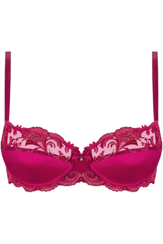 Lise Charmel Raspberry Half Cup Bra Splendeur Soie