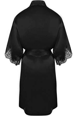 Lise Charmel Splendeur Soie Mid Length Robe Black