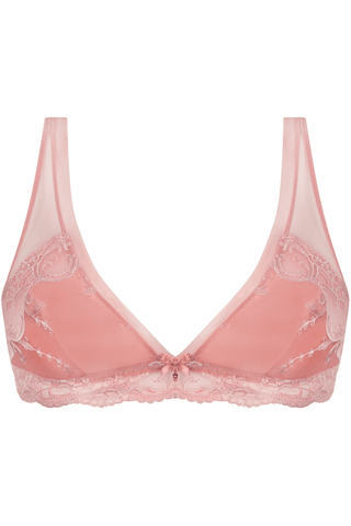 Lise Charmel Splendeur Soie Wireless Triangle Bra Rose